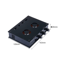 Carte d'amplificateur numérique TDA7498E 2.1 canaux 2*160W+220V, modules électroniques audio haute puissance pour subwoofer