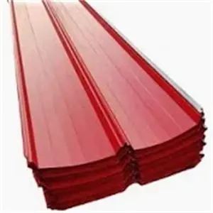 Hochwertige farbbeschichtete verzinkte wellpappe-Stahlblechplatten PP-Wallpappe für Dach
