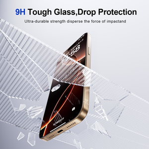 Yongboly không tĩnh lớn arc cạnh không biên giới 25 độ chống gián điệp thả bảo vệ ESD sự riêng tư 9H bảo vệ màn hình cho iPhone 17 - Product Image 6