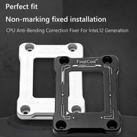 LGA1700-BCF Intel 12 génération 1700 boucle CPU Correction de flexion boucle fixe CNC aluminium Anti-flexion CPU Correction cadre