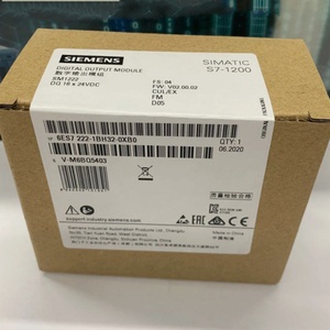 S7-1200ดิจิตอลเอาท์พุทแบบดิจิตอล seimens PLC 6ES7222-1BH32-1XB0เอาท์พุท1222 16 Do 24V DC - Product Image 2
