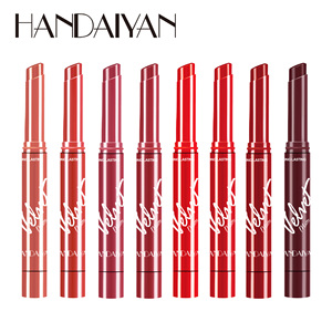 Ensemble de rouges à lèvres Handiyan, 8 couleurs, rouges à lèvres mats imperméables, velours, longue tenue, teinte minérale pour les lèvres, non collant, série nude, <span class=keywords><strong>gloss</strong></span> à lèvres - Product Image 5