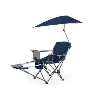 Chaise de plage Sport Brella avec parasol réglable UPF 50+ pour la plage et le camping - Product Image 2