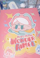 Amlls Angry Aimee Wonder Aimee Minis – Figurines en vinyle PVC mignonnes en sachet surprise, cadeaux populaires et tendance pour la décoration (100 pièces)