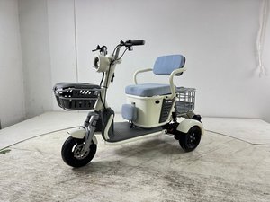 <span class=keywords><strong>Tricycle</strong></span> électrique 600W avec siège bébé pour adultes, scooter électrique à trois roues avec sièges passagers - Product Image 3