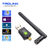 Harga pabrik kustom Gratis Driver 600m nirkabel kartu jaringan WIFI Usb Adapter Dongle
