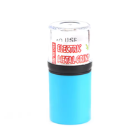 Broyeur à herbes manuel portable USB avec logo personnalisé 2024, écologique, briquet automatique en plastique coloré pour la vente en gros à prix réduit