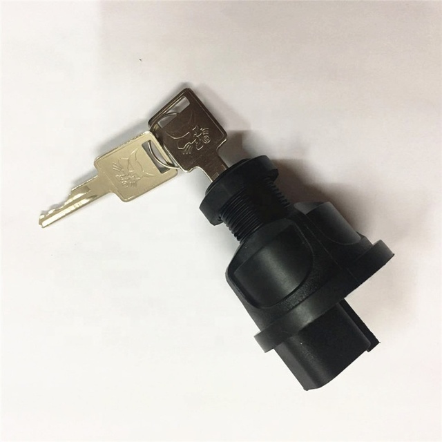 Excavator Engine Spare Parts 6693245 Steel Ignition Start Switch with Keys WUNFAN Brand 1 Year Warranty