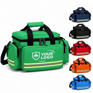 Trousse de premiers secours médicale personnalisée grande capacité avec bande réfléchissante pour les urgences et les traumatismes - Product Image 1