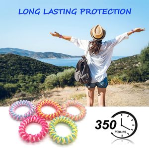 Pulsera <span class=keywords><strong>Antimosquitos</strong></span> de <span class=keywords><strong>Citronela</strong></span> Transparente Multicolor, Accesorio Sólido Impermeable y de Larga Duración - Product Image 2