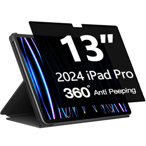 360 °   Protector de Pantalla de Vidrio Templado para iPad Pro 13'' (M5/M4) /Air (M2/M3/M4), Anti-Espionaje, para iPad 13" 2024 2025 2026 - Product Image 1