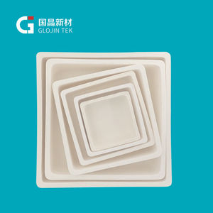 Формованные огнеупорные лотки: прямоугольные тигли из оксида алюминия, керамические лотки для высокотемпературных печей - Product Image 3