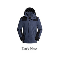 Manteau de Pluie Imperméable Épais et Chaud en Polyester pour Homme, Doublure Polaire 3 en 1, Doudoune Épaisse et Chaude, 2024