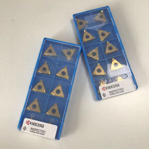 KYOCERAS TNGG160404R-S PV720 Originales 100% CNC, Insertos Triangulares de Carburo de Tungsteno con Recubrimiento PCD/CBN/CVD, OEM Personalizable - Product Image 3