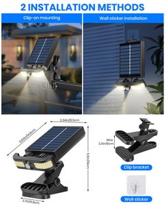 <span class=keywords><strong>Lampe</strong></span> solaire extérieure intelligente CE avec détecteur de mouvement, angle réglable et alimentation solaire, <span class=keywords><strong>lampe</strong></span> solaire extérieure étanche - Product Image 6