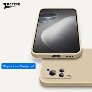 Para <span class=keywords><strong>Vivo</strong></span> X60 <span class=keywords><strong>Pro</strong></span> funda <span class=keywords><strong>Vivo</strong></span> X50 <span class=keywords><strong>X51</strong></span> <span class=keywords><strong>5G</strong></span> X70 <span class=keywords><strong>Pro</strong></span> Plus Global Coque a prueba de golpes al por mayor funda cuadrada de silicona líquida para teléfono - Product Image 5