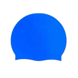 Silicone swimming cap for men and women universal children's silicone waterproof swimming cap