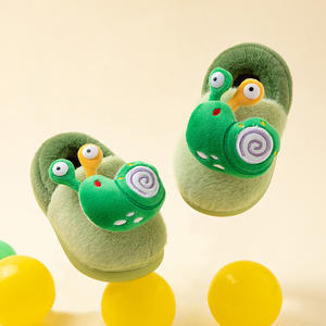 Enfants coton chaussures décontractées nouveau hiver en peluche chaud respirant bébé pantoufles talon léger <span class=keywords><strong>maternelle</strong></span> sortie en gros - Product Image 6