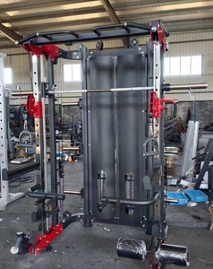 Đa chức năng tất cả-trong-một Smith máy tập thể dục phòng tập thể dục thiết bị tấm nạp chức năng huấn luyện viên - Product Image 2