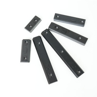 Support de lunette tactique en aluminium avec écrous et vis pour 3/5/7/9/11/13 emplacements, et ensembles de passants de sangle - Accessoire