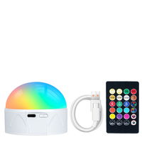 Ampoule LED intelligente RBG A60, culot E27, contrôle par application à distance, WiFi domestique, effets RGB, lumière SMD, CRI90, DC/AC, plastique, usage résidentiel