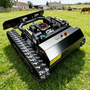 Tondeuse à gazon autotractée pour aménagement paysager de jardin, tout-terrain, réservoir, pente de montagne, entièrement automatique, télécommande - Product Image 3