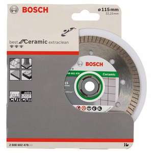 BOSCH - 2608602478 Disque à tronçonner diamanté ''Best for Ceramic Extra-Clean Turbo''-LAMES EAN 3165140518086 ET DISQUES DE COUPE - Product Image 2