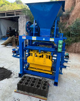 Machine à blocs de béton QT4-26 directement de l'usine, machine automatique de fabrication de pavés pleins et de briques creuses en ciment