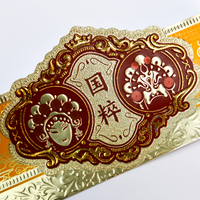 Étiquettes de bandes de cigares artisanales, étiquettes de bandes de cigares personnalisées, étiquettes de bandes de cigares à logo personnalisé, étiquettes adhésives imperméables en rouleau, marque premium