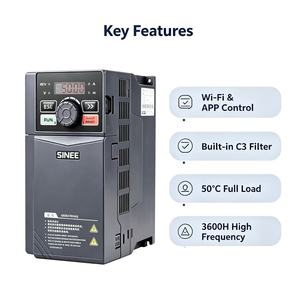 SINEE EM730-0R7-2B 0.75KW 220V VFD Variable Frequency Drive with Wi-Fi APP Control & Built-in C3 Filter - Product Image 2