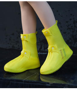 TPE doppio strato ispessimento antiscivolo scarpe da esterno resistenti all'usura coprono altri attrezzi da pioggia - Product Image 2