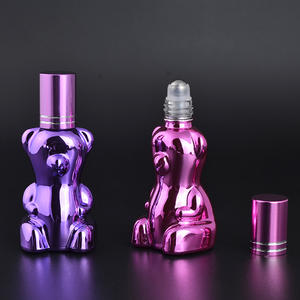 13ml Cute Bear Dog Shape Bottle Glass Roller On Essential Oil <b>Perfume</b> Bottle Cosmetic Refillable <b>Container</b> Low Price Sale - Product Image 4