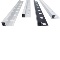 Accessoires de carrelage en aluminium OEM & ODM, garniture de protection pour carrelage