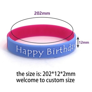 Pulseras de Silicona Personalizadas Youmigift, Crea Tus Propias Pulseras de Goma con Mensaje o Logotipo, Pulsera Personalizada de Alta Calidad - Product Image 3