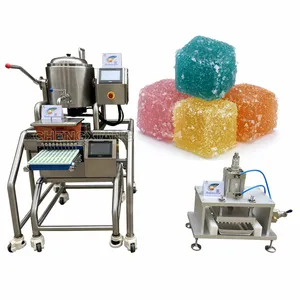 Lower cost automatic fruit juice flavor candy molding machine milk hard candy forming machine