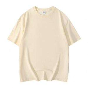 Camiseta Unisex Personalizada de Cuello Redondo, Tejido Grueso de 230gsm, 280gsm, 300gsm, 320gsm, Corte Regular, Estampado en Serigrafía, Hombros Caídos - Product Image 4