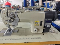 Machine à coudre industrielle à double aiguille à grande vitesse, prix de la machine à coudre industrielle