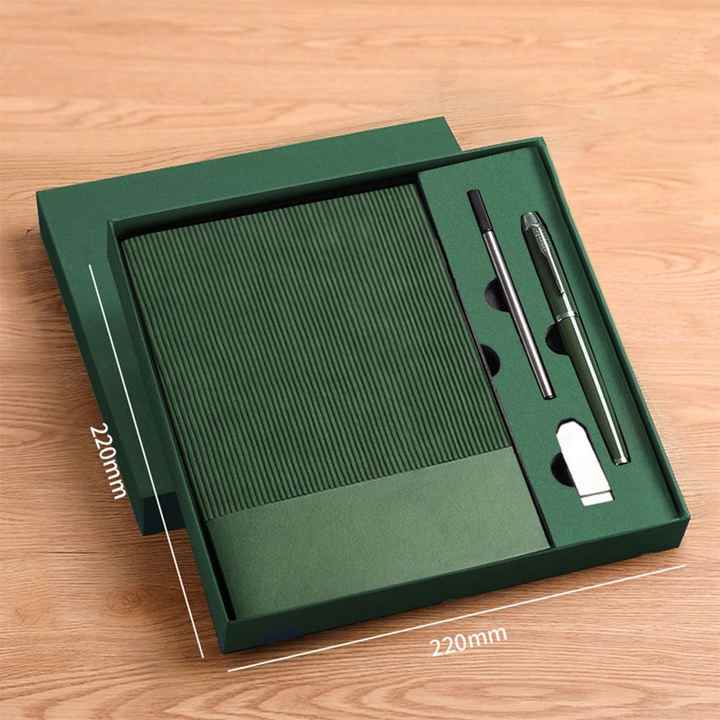 2024 Custom Luxury Promotional Corporate Notebook Gift Set with Logo for Business Gift Set for Men and Women