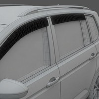 Deflector de Viento Adhesivo para VW Touran 2003-2021 PMMA, Suministro al por Mayor