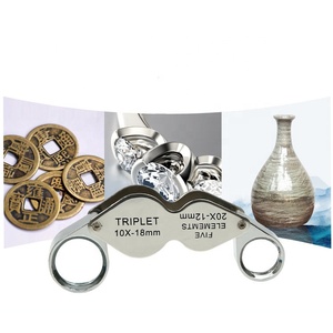 Best China Low Price MG22181 Dual-<strong>lens</strong> <strong>Triplet</strong> Folding Magnifying Glasses Jewellery Loupe - Product Image 3