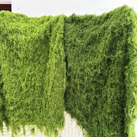 Tapis de mousse en plastique de gazon de mousse verte artificielle plantes réalistes mur de mousse sol de paysage de jardin pour la décoration de restaurant