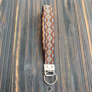 Handmade Vintage Bohemian Wrist Lanyard Keyring Holder Unique Animal Cartoon Woven New Arrival Business <b>Wristlet</b> Strap Keychain - Product Image 6
