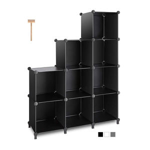 Boîte <span class=keywords><strong>de</strong></span> <span class=keywords><strong>rangement</strong></span> combinée en plastique multi-usages avec porte-bouteilles pour l'organisation du salon et <span class=keywords><strong>de</strong></span> la salle <span class=keywords><strong>de</strong></span> bain - Product Image 2