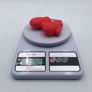 <span class=keywords><strong>CG07</strong></span> — infuseur à thé en Silicone avec feuilles, 100% de qualité alimentaire, gants de noël, infuseur à thé, passoire - Product Image 6