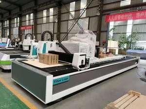 Guangjie Guangjie 1530 Bibo 1530 Machine de découpe laser numérique automatique pour acier galvanisé mince à haute productivité - Product Image 4