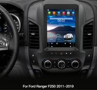 Autoradio DVD Android 12,1'' de style Tesla, lecteur multimédia automobile avec navigation GPS pour Ford Ranger F250 2012-2019