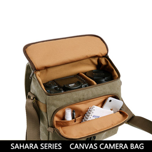 Giảm Giá Hấp Dẫn Ba Lô Đeo Vai Đựng Máy Ảnh Cổ Điển Ngoài Trời Vải Bố Chống Thấm Nước - Product Image 2