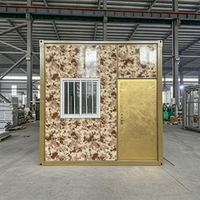 Maison conteneur préfabriquée pliable prête à être expédiée, design moderne, pour hôtel/villa/entrepôt, garantie 5 ans