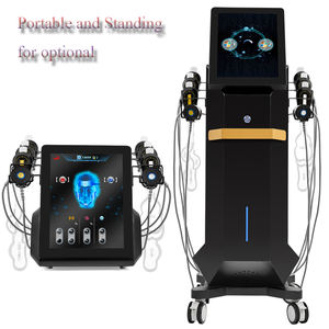 Au-D60 유용한 <span class=keywords><strong>PET</strong></span> 얼굴 장치 피부 리프팅 노화 방지 얼굴 근육 조각 기계 6 in 1 이마 눈 턱 - Product Image 6