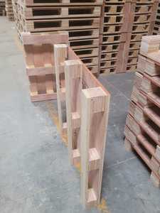 Palettes d'expédition en bois résistantes à l'humidité pour le fret industriel lourd - Product Image 2